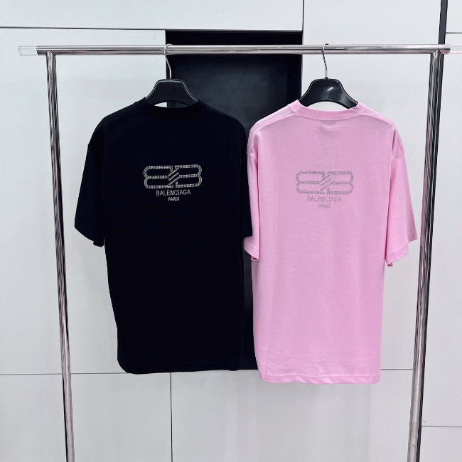 발렌시아가 2023SS 더블비 핫브릭 반팔티셔츠 [2컬러]
