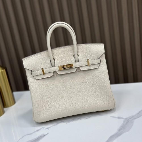 에르메스 버킨백 은장 25cm [토고] [밀크쉐이크화이트]
