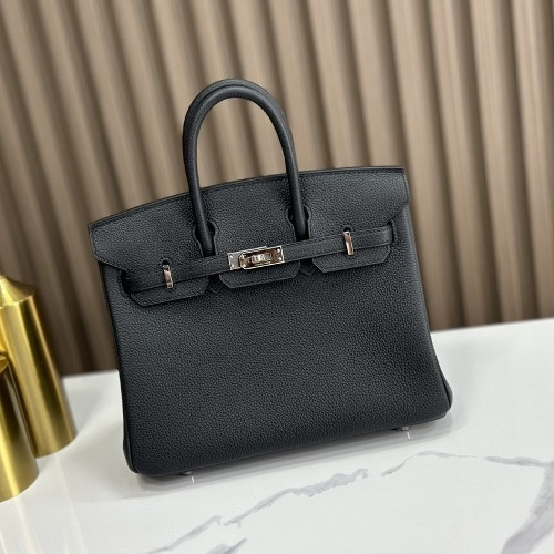 에르메스 버킨백 은장 25cm [토고] [블랙]