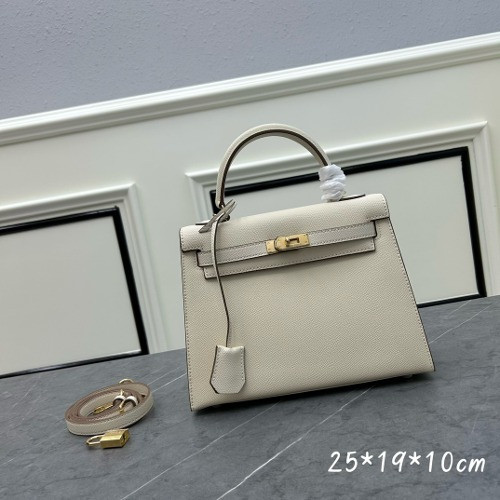 에르메스 켈리백 25cm [아이보리]