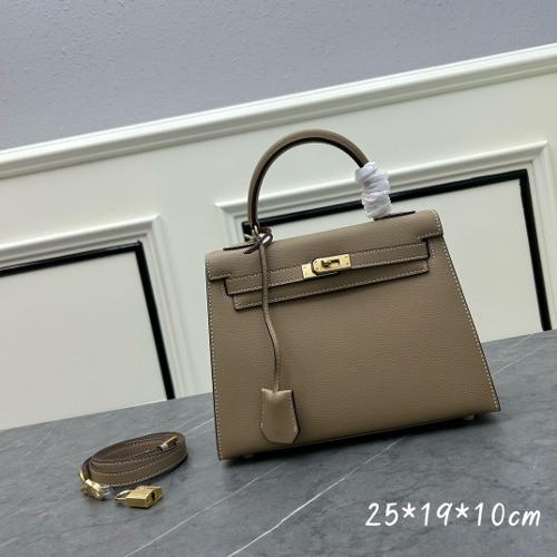 에르메스 켈리백 25cm [그레이베이지]