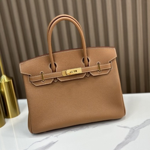 에르메스 버킨백 금장 30cm [토고] [브라운]